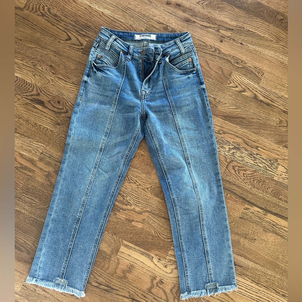 Rock-n-Roll cropped jeans